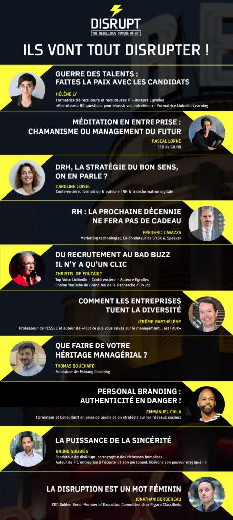 Disrupt RH intervenants Parlons RH