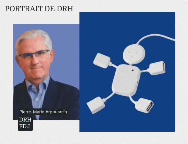 portrait de DRH : Pierre-Marie Argouac'h - FDJ