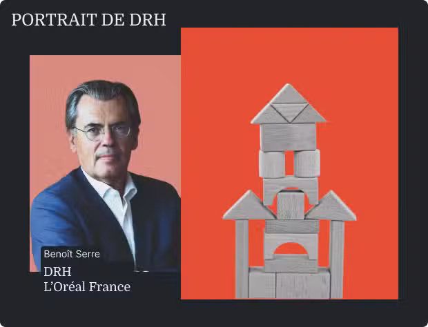 Portrait de Benoît Serre, DRH de L'Oréal France
