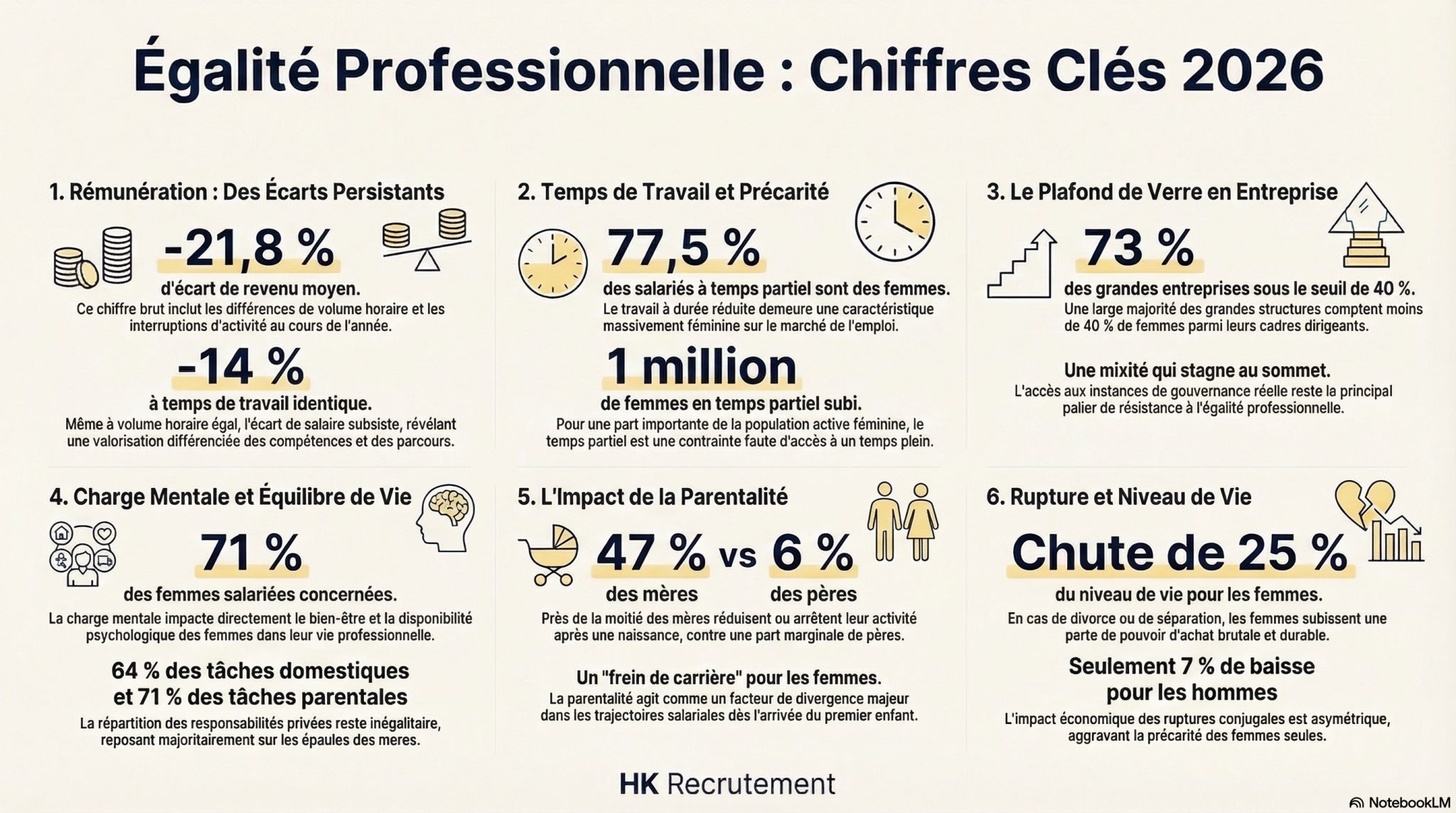 Femmes-hommes au travail : des inégalités à tous les étages