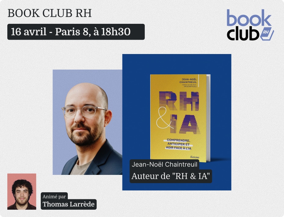 BOOK CLUB RH | RH & IA : comprendre, anticiper et agir face à l’IA