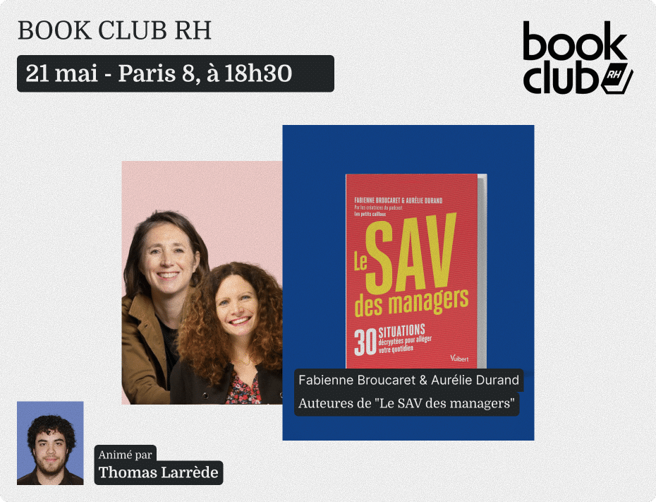 BOOK CLUB RH | Le SAV des managers