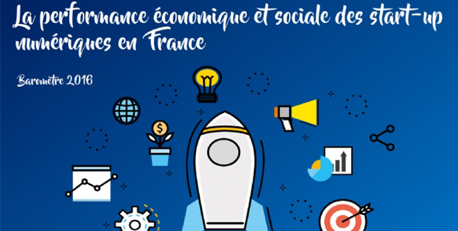 Infographie start up numériques