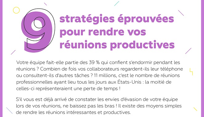 Des réunions enfin productives ? 9 conseils pour booster ces moments clés