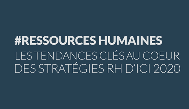 Fonction RH : Infographie tendances RH 2020