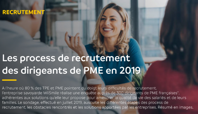 Recrutement en PME : scan des pratiques RH 2019