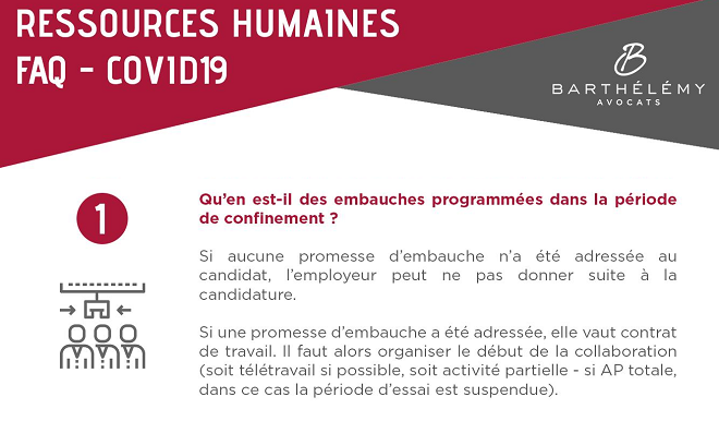 DRH et crise du Covid-19 : 10 points juridiques RH à connaître absolument