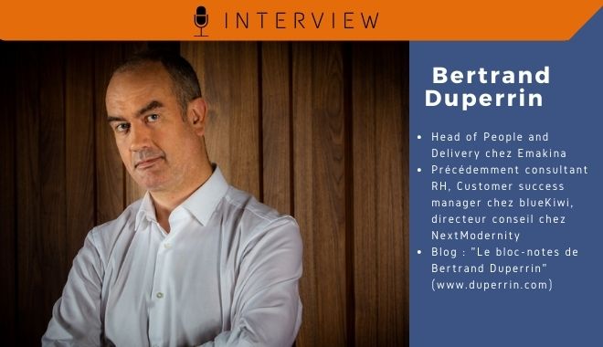 Bertrand Duperrin pour Parlons RH - Expérience collaborateur