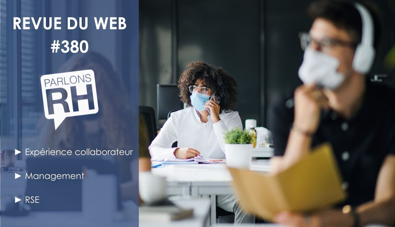 Visuel de la revue du web #380 : Expérience collaborateur, management et RSE