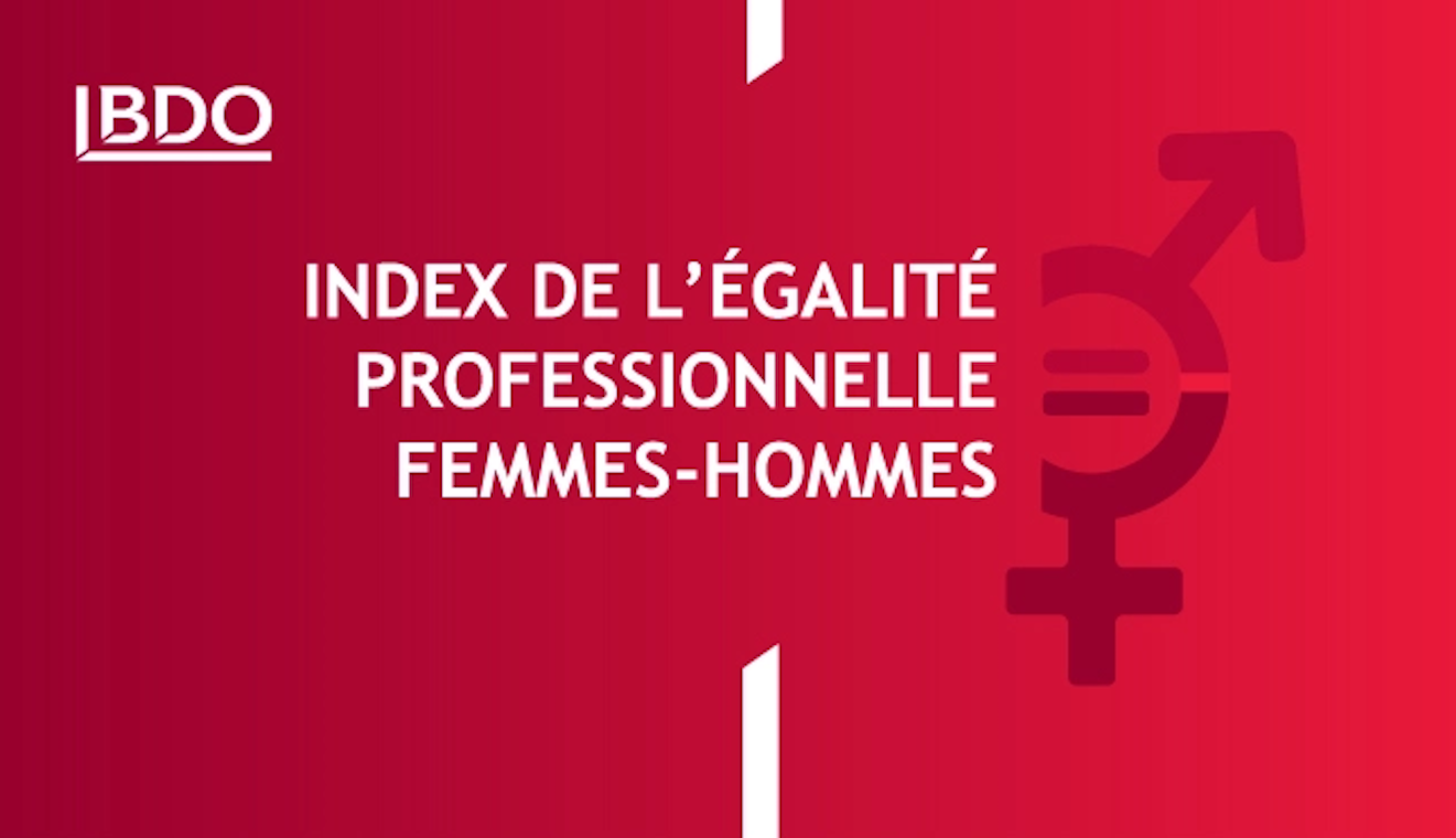 Visuel de l'infographie Index de l’égalité professionnelle femmes – hommes : les nouveautés en 2022