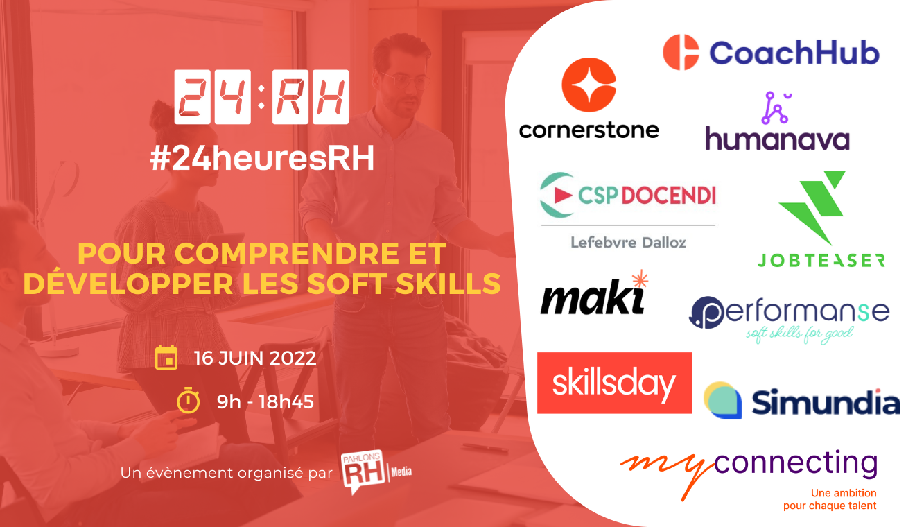 Visuel de l'article #24heuresRH : une journée de conférences en ligne dédiée aux soft skills