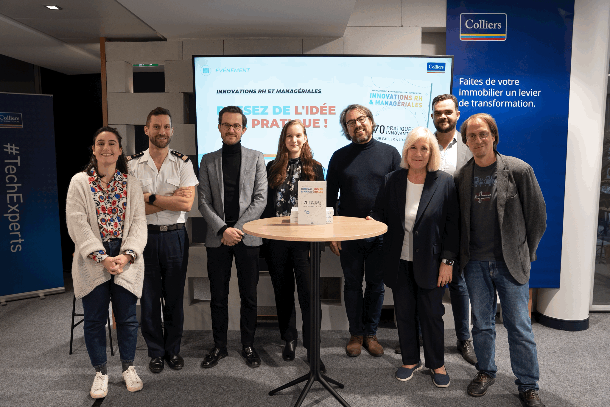 événement sortie de l'ouvrage innovations RH et managériales