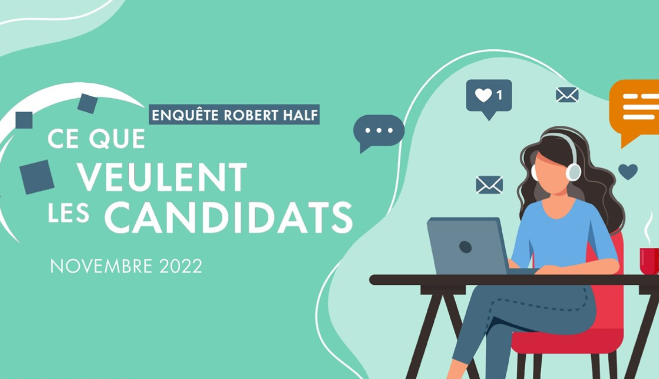 infographie recrutement : ce que veulent les candidats