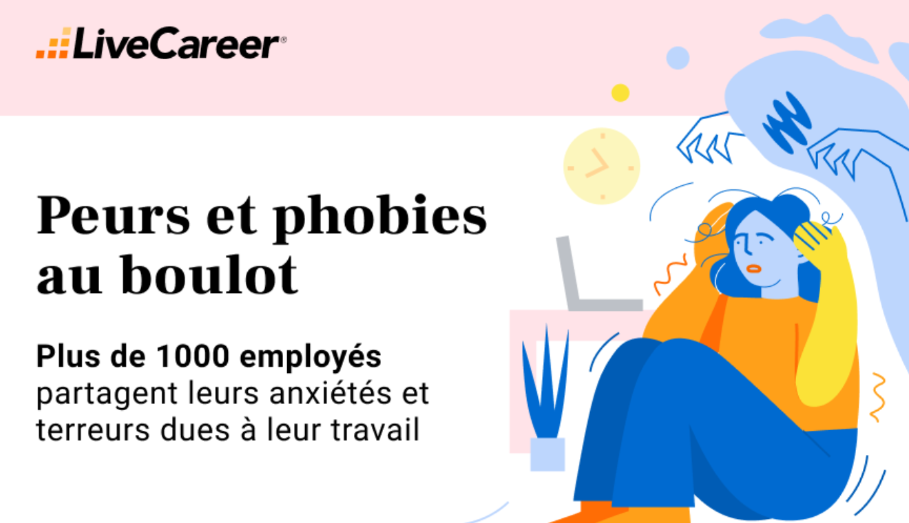 peurs au travail et phobies infographie