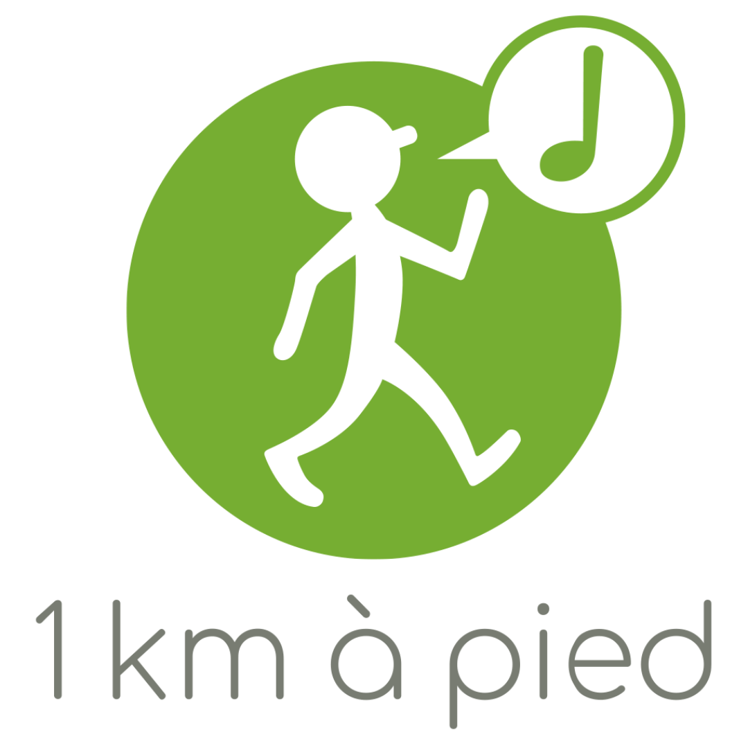 1 km à pied