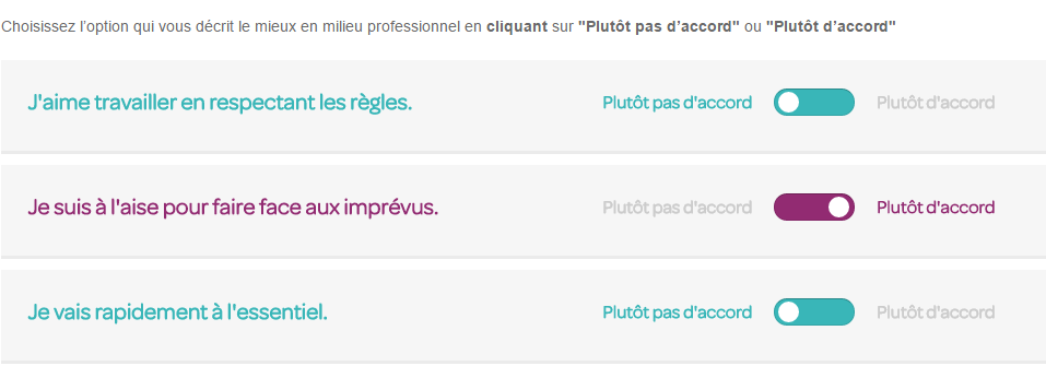 Carrefour site de recrutement - quiz