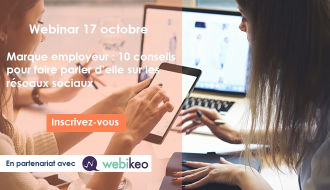 33e webinar de Parlons RH animé par Thomas Larrède, spécialiste social media RH