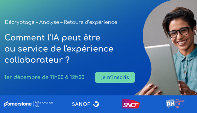 [TABLE RONDE] Comment l’IA peut-elle servir l’expérience collaborateur webinars