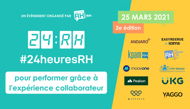 24heuresRH une journée de conférences en ligne dédiée à l'expérience collaborateur