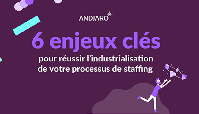 Digitalisation du staffing par où commencer - infographie Andjaro